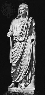  θ Ư ѿ 䰡(toga), θ ʴ Ȳ ƿ챸 븮 Ի(AD 1), θ ִ Museo Nazionale Romano . 긮´Ŀ 